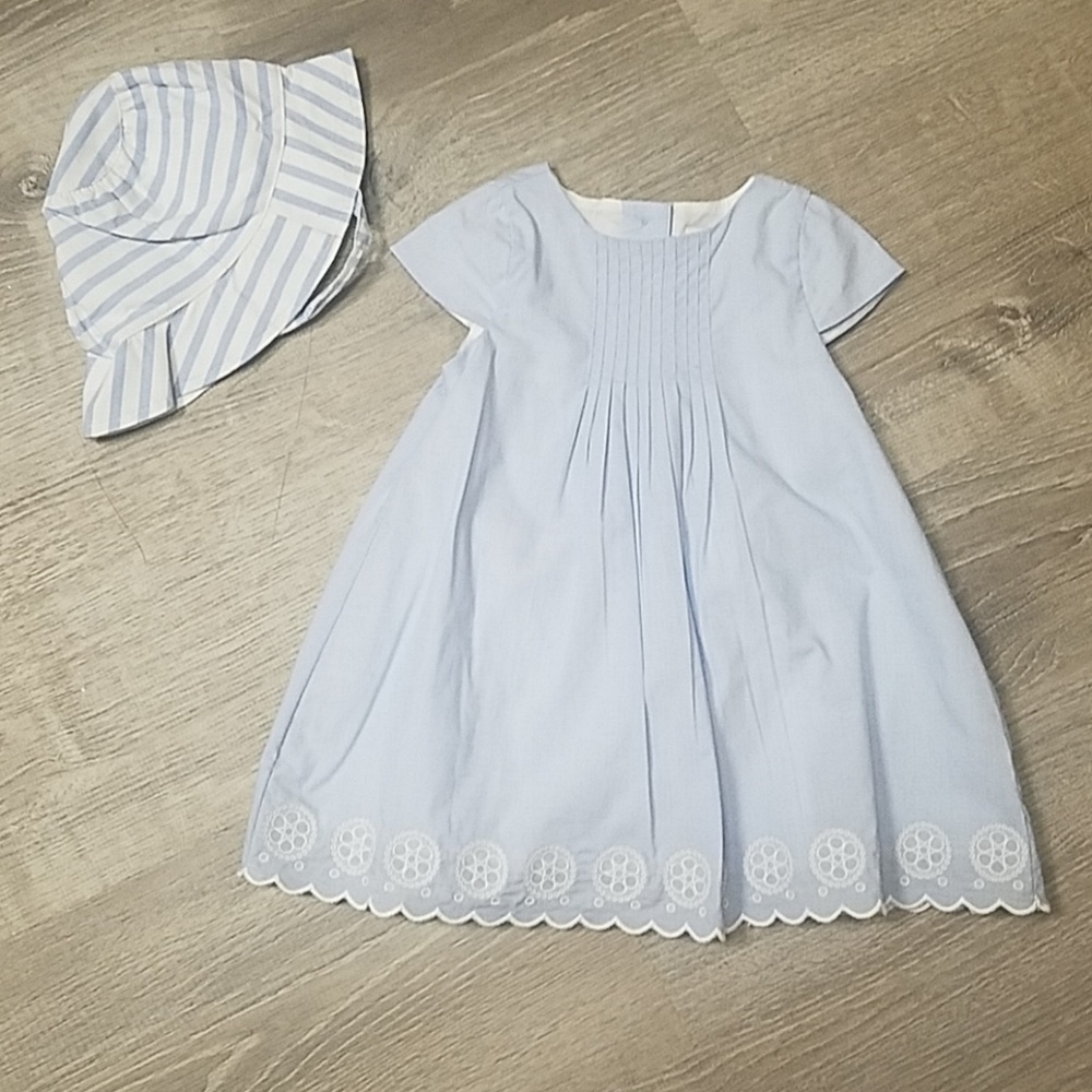 Janie and Jack dress and hat